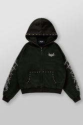 5232 - Tribal Stud Zip-Ups