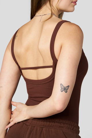 W4208 Ribbed Bodysuit