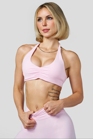 W3173 Buttersoft Scrunch Halter Bra