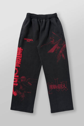 2128 - AOT©  x YLA Baggy Joggers