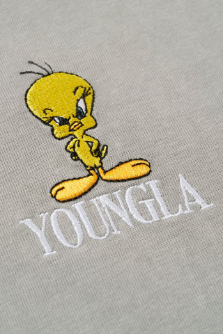 3107 - Looney Tunes Embroidered Cut-offs