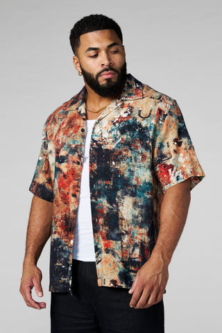 4087 - Riviera Art Button-Ups