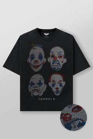 4257 - Batman Rhinestone Tees