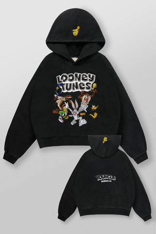 5114 - Looney Tunes Embroidered Hoodies