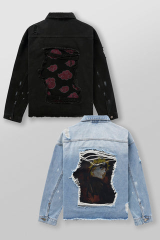 5133 - Naruto Distressed Denim Jackets - August 11th