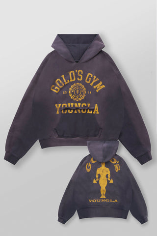 5167 - Gold's Iron Legacy Crest Hoodies
