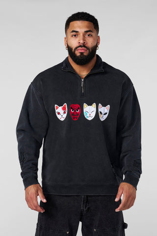 5197 - Demon Slayer: Kimetsu no Yaiba - Quarter Zip