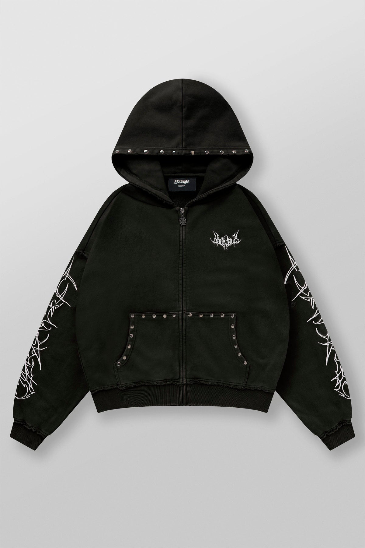 5232 - Tribal Stud Zip-Ups