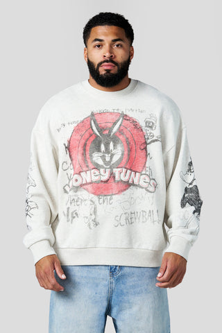 5256 - Looney Tunes Graffiti Crewnecks