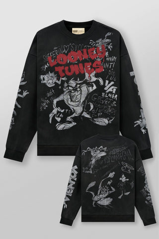 5256 - Looney Tunes Graffiti Crewnecks