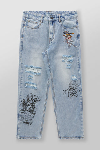 6035 - Looney Tunes Denim Jeans