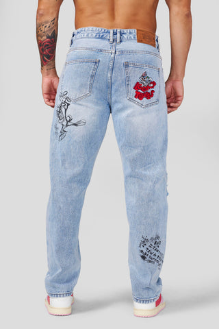 6035 - Looney Tunes Denim Jeans