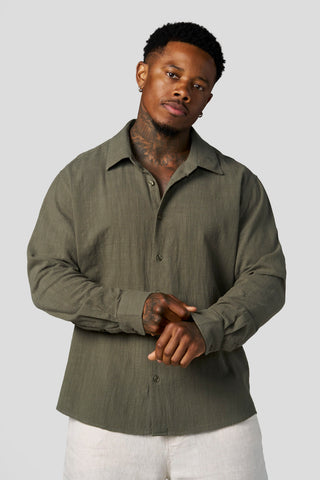 8095 - Cotton Linen Button-Ups