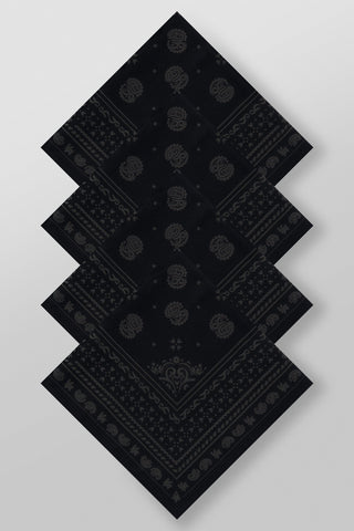 9033 - Lah Bandanas - 4 Pack