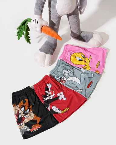 1098 - Looney Tunes Basketball Shorts
