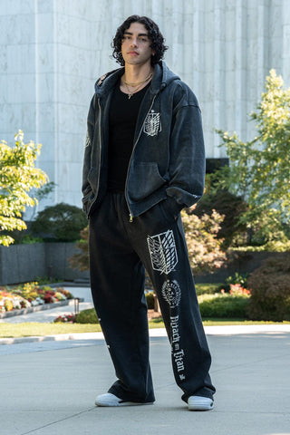 5138 - AOT©  x YLA Zip-Up Hoodies