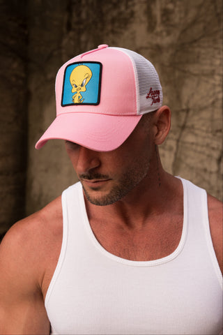 9135 - Looney Tunes Patch Trucker Hats