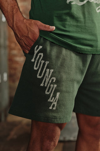 1123 - Golden Era Cotton Mesh Shorts