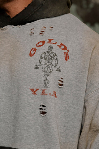 5168 - Gold's Iron Legacy Distress Hoodies