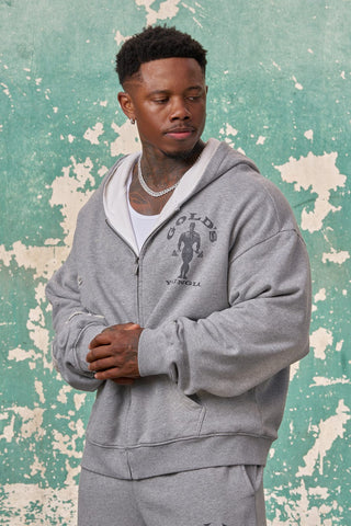 5226 - Gold's Iron Legacy Layered Zip-Ups