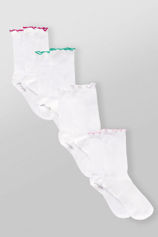 W6119 Ruffle Socks