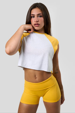 W4306 - Raglan Cutoff